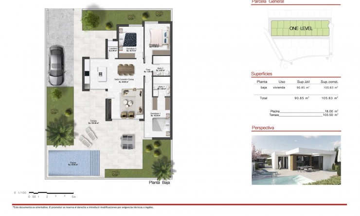 Nieuwbouw woningen - Villa - BAÑOS Y MENDIGO - Altaona Golf