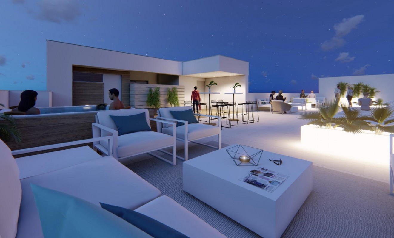 Nieuwbouw woningen - Penthouse - Torrevieja - Playa del Cura