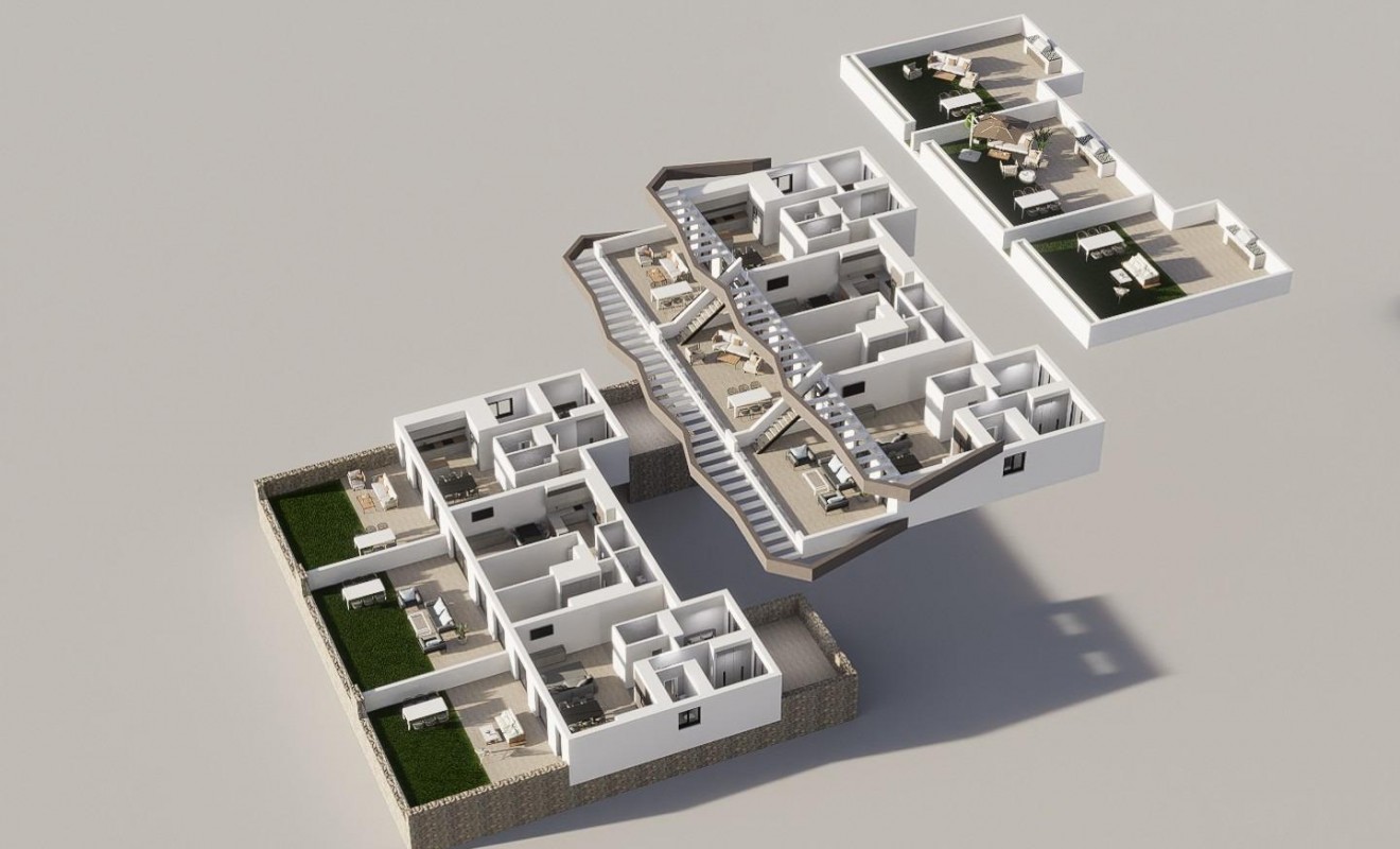 Nieuwbouw woningen - Bungalow - Finestrat - Balcon de finestrat