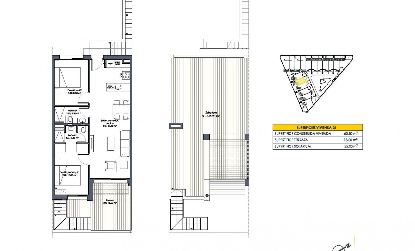 Nieuwbouw woningen - Bungalow - San Fulgencio - Pueblo