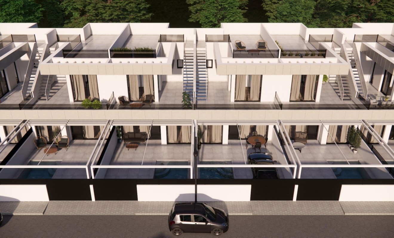 Nieuwbouw woningen - Town House - Rojales - Pueblo