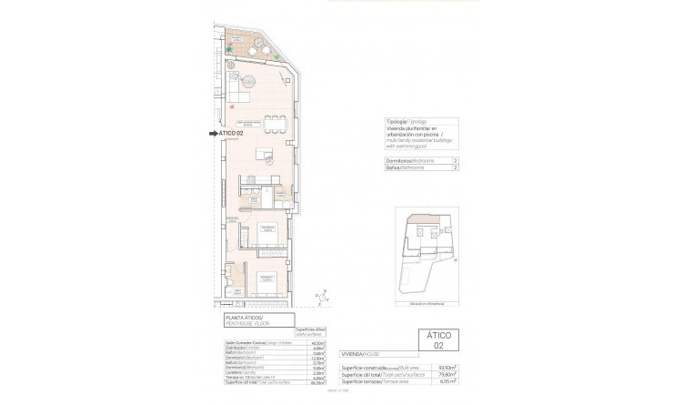 Nieuwbouw woningen - Penthouse - Hondón de las Nieves - Pueblo