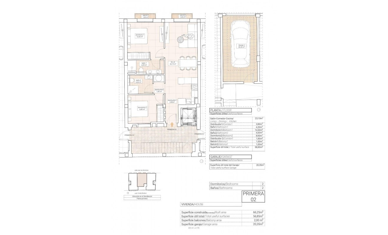 New Build - Apartment - Hondón de las Nieves - Pueblo