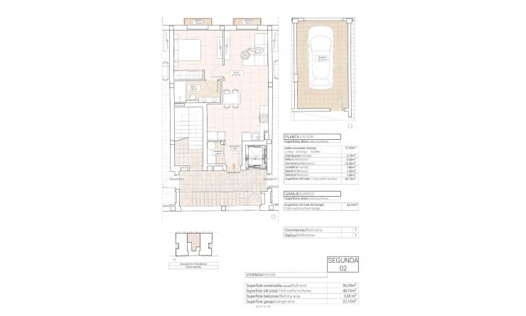 Nieuwbouw woningen - Appartement - Hondón de las Nieves - Pueblo
