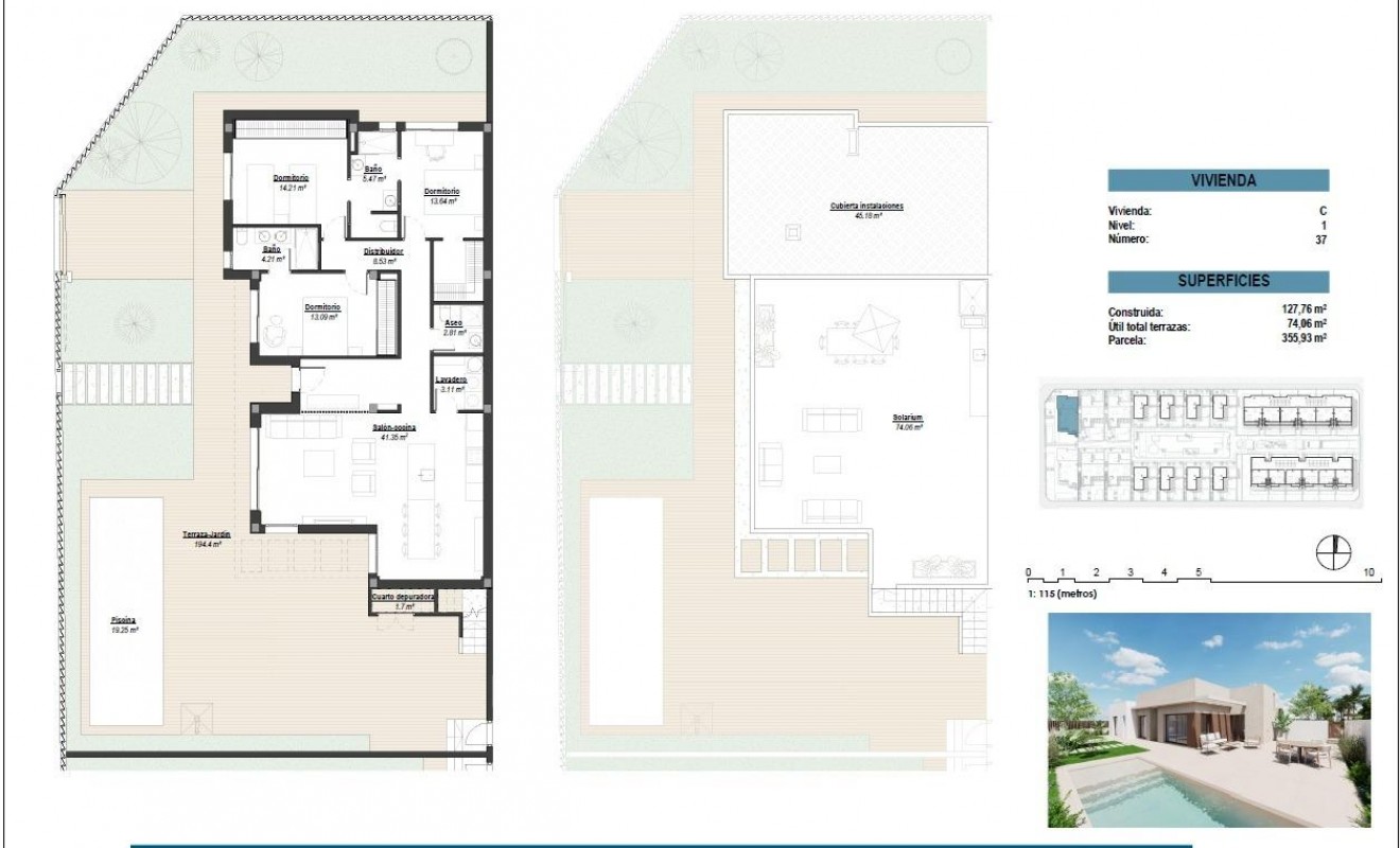 Nieuwbouw woningen - Villa - Los Alcázares - Serena Golf