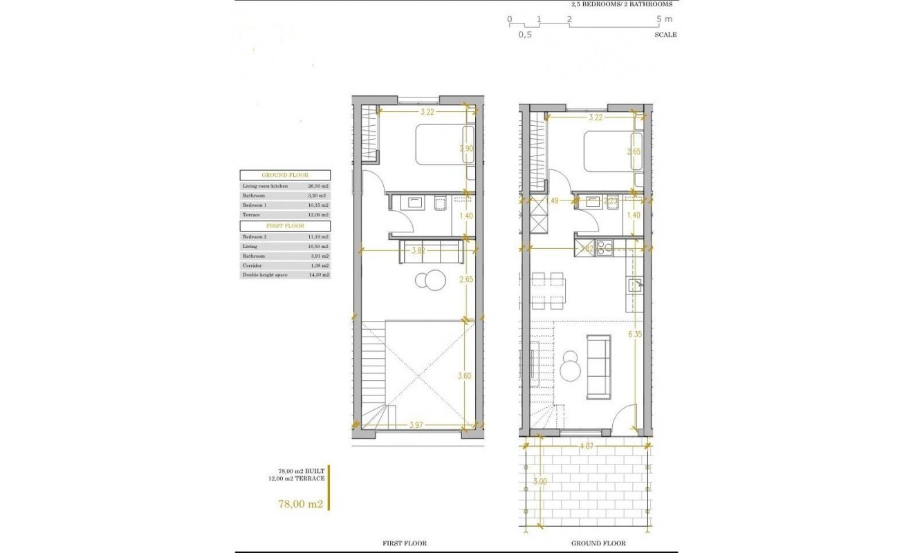 Nieuwbouw woningen - Town House - Orihuela Costa - PAU 26