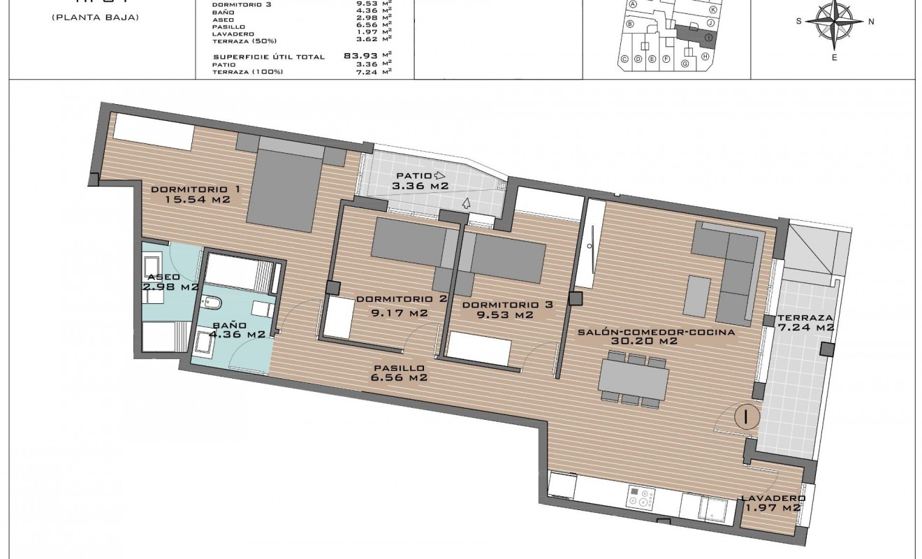 Nieuwbouw woningen - Appartement - Algorfa - Pueblo