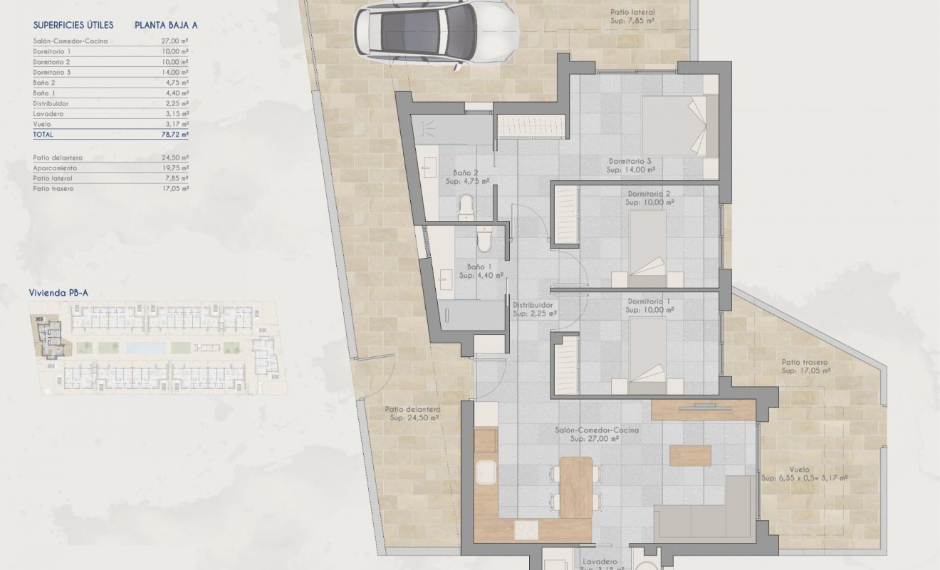 New Build - Bungalow - Torre Pacheco - Torrepacheco