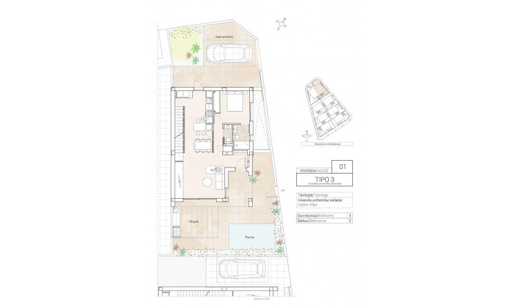 Nieuwbouw woningen - Villa - Hondón de las Nieves - Centro