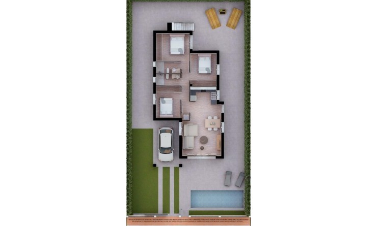 Nieuwbouw woningen - Villa - Los Alcázares - Serena Golf