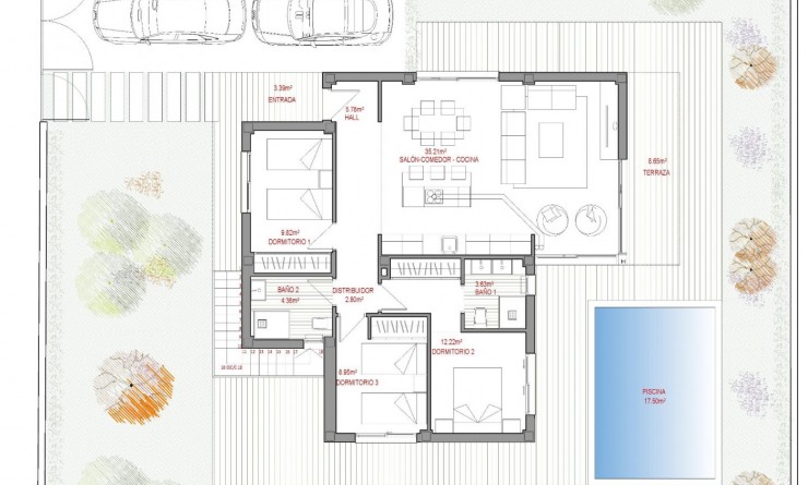 Nieuwbouw woningen - Villa - Polop - La Alberca
