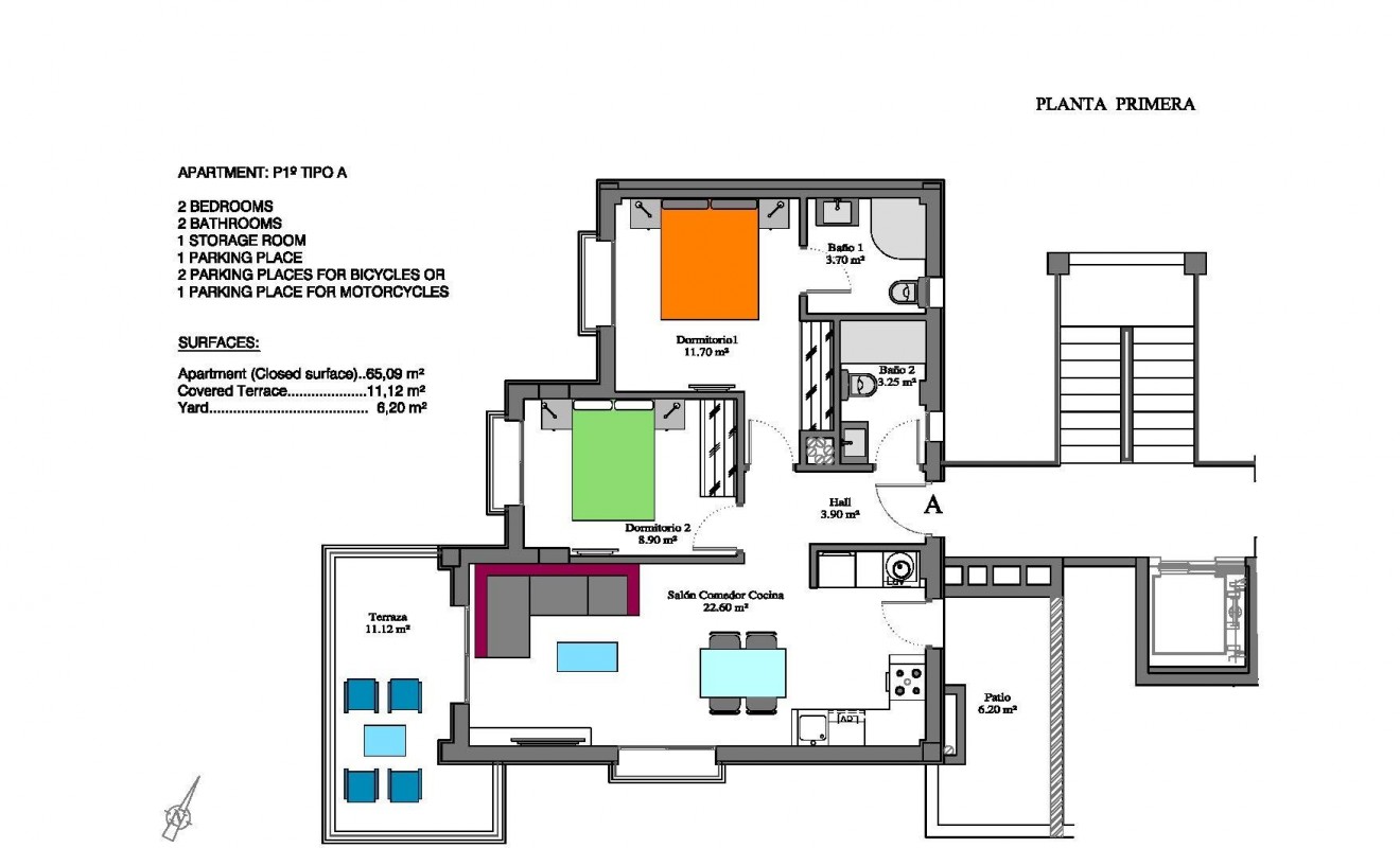 Nieuwbouw woningen - Appartement - Orihuela Costa - Las Filipinas