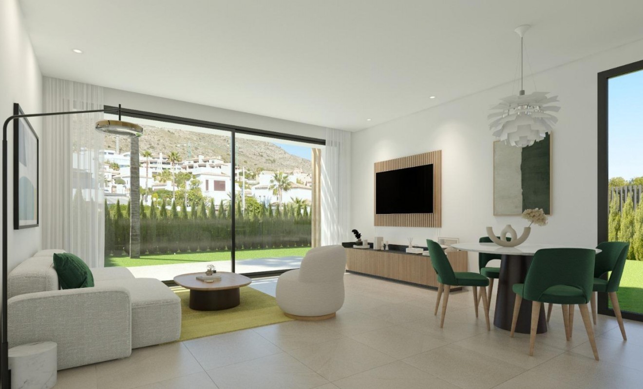 Nieuwbouw woningen - Town House - Finestrat - Sierra cortina