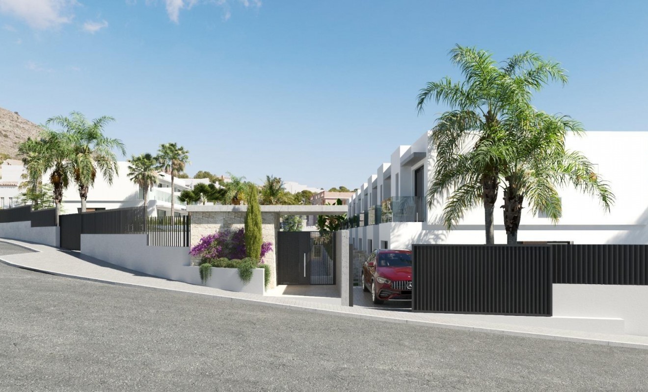 Nieuwbouw woningen - Town House - Finestrat - Sierra cortina