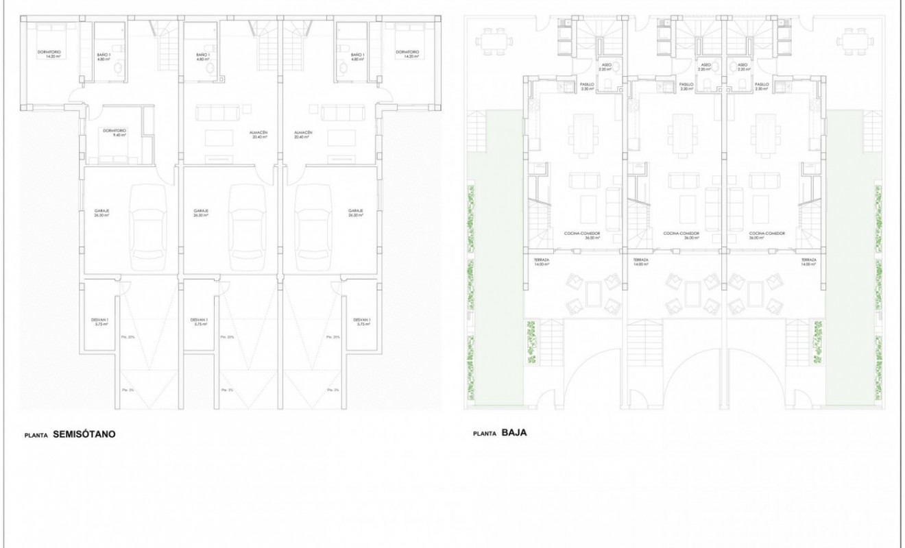 Nieuwbouw woningen - Town House - Torrevieja - Los altos