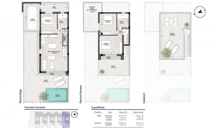 Nieuwbouw woningen - Villa - San Pedro del Pinatar - Polideportivo