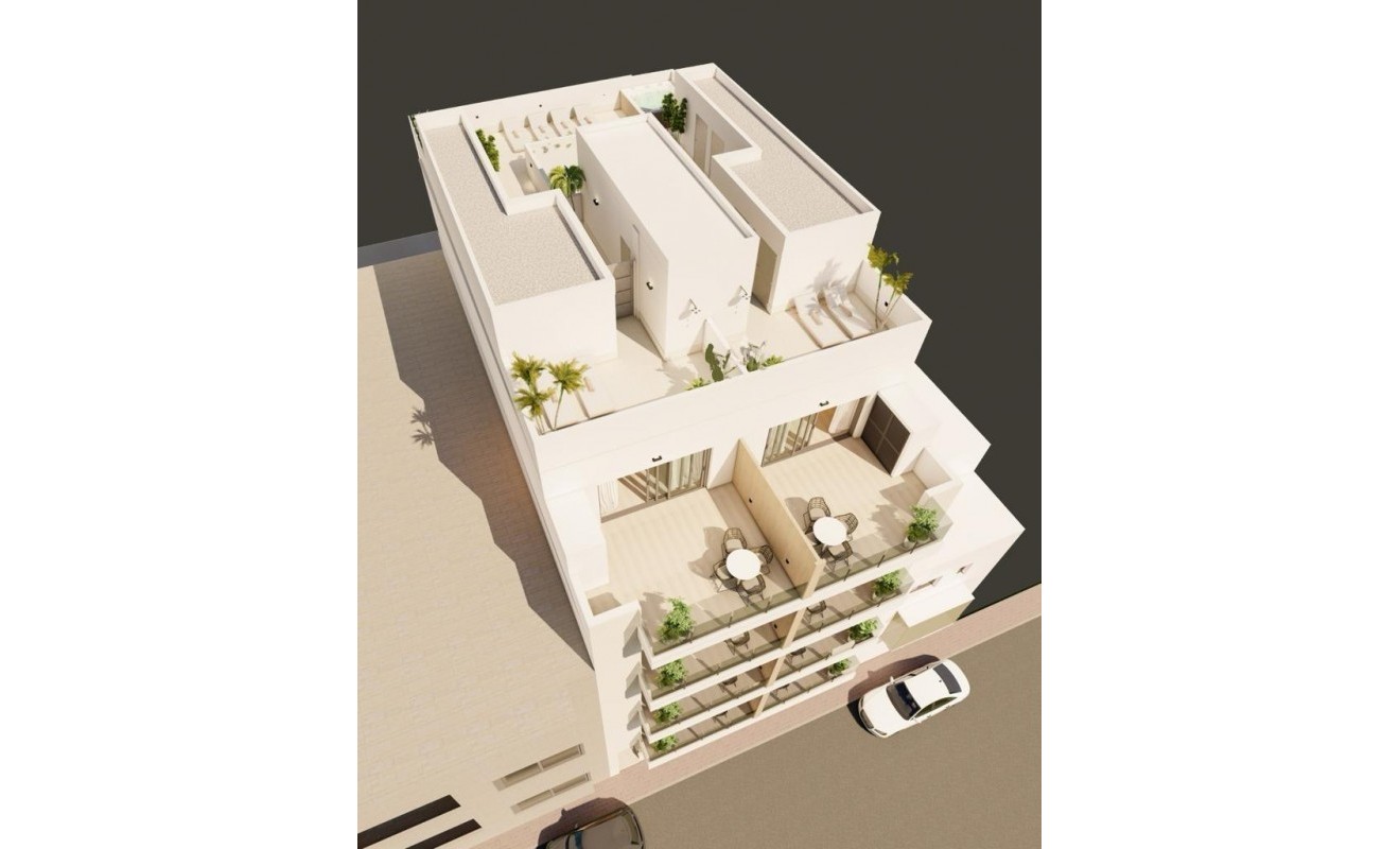 Nieuwbouw woningen - Penthouse - Guardamar del Segura - Pueblo