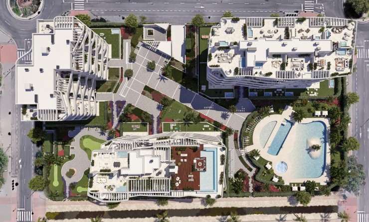 Nieuwbouw woningen - Appartement - Villajoyosa - Playa del Torres