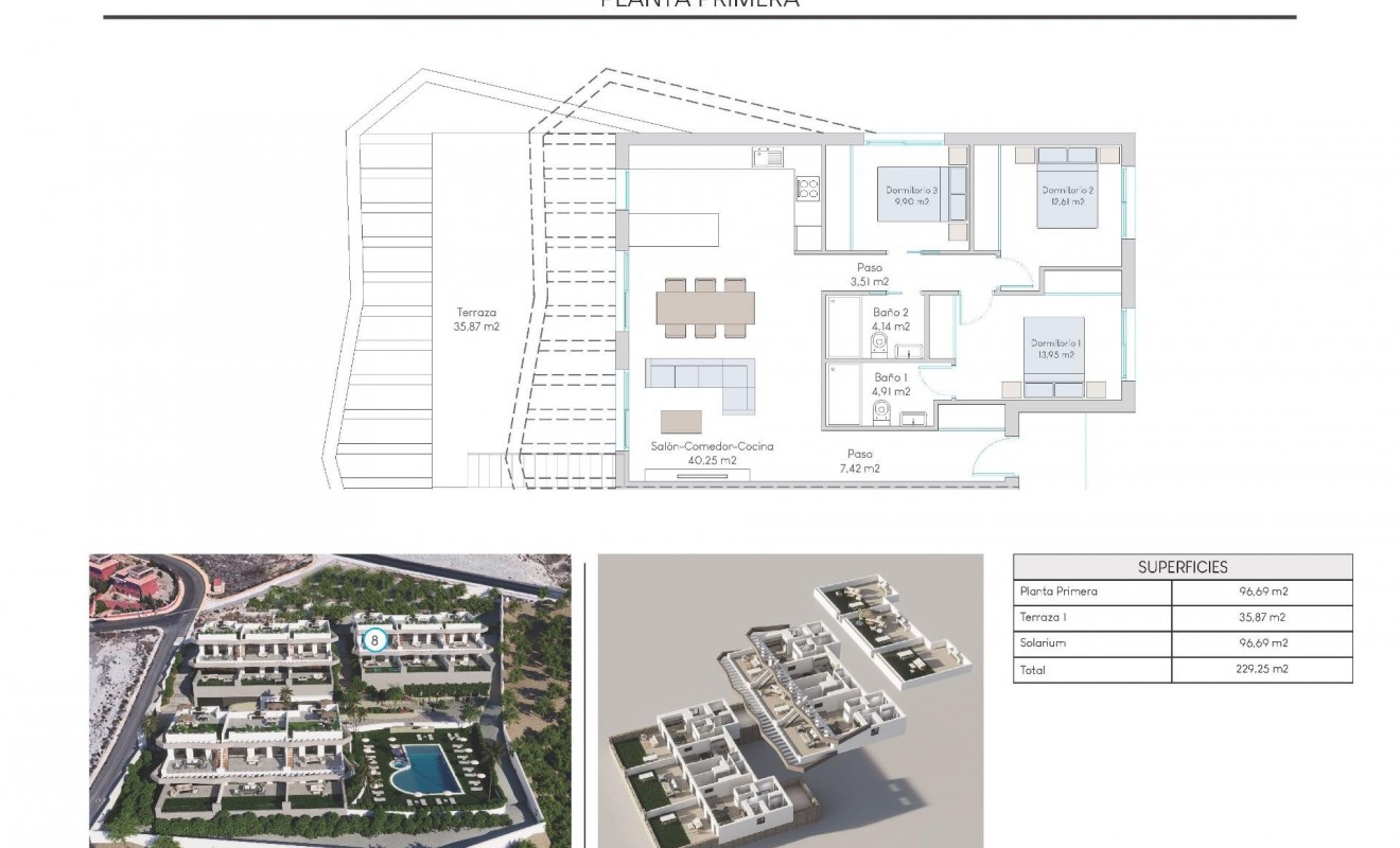 New Build - Bungalow - Finestrat - Balcon de finestrat