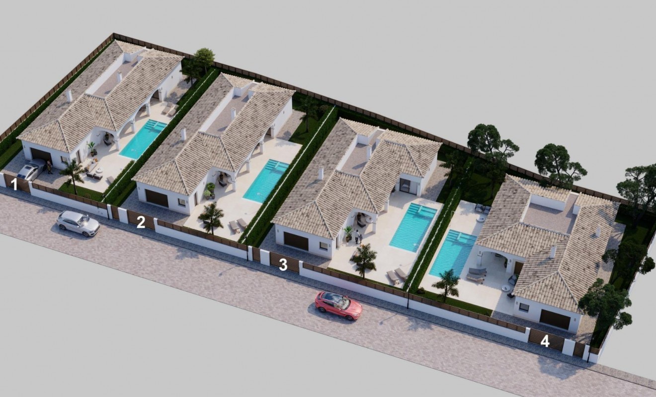 Nieuwbouw woningen - Villa - San Pedro del Pinatar - Lo pagan