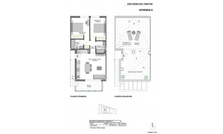 Nieuwbouw woningen - Bungalow - San Pedro del Pinatar - Los Cuarteros