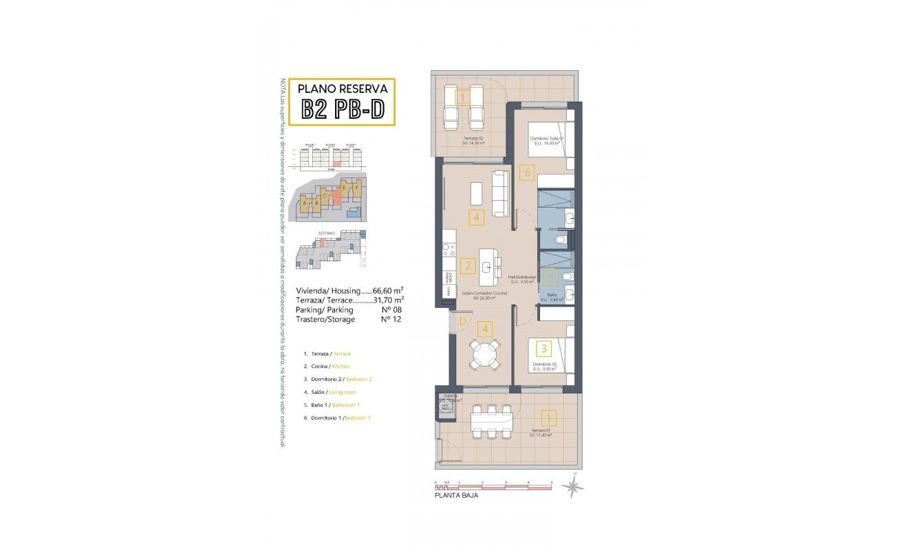 New Build - Apartment - Los Alcázares - Serena Golf