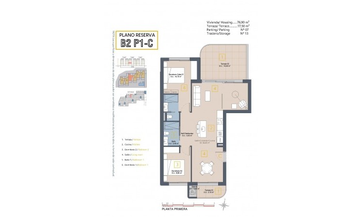 Nieuwbouw woningen - Appartement - Los Alcázares - Serena Golf