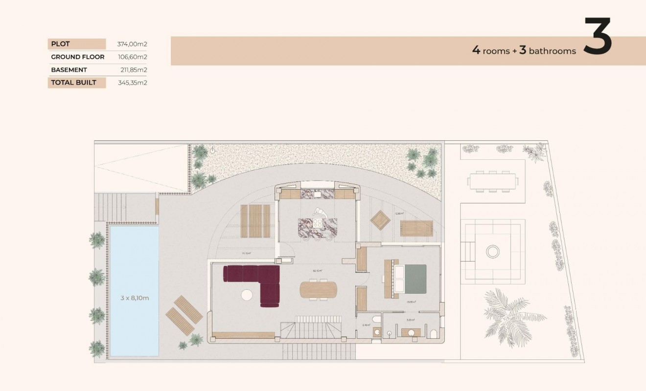 Nieuwbouw woningen - Villa - Algorfa - La finca golf
