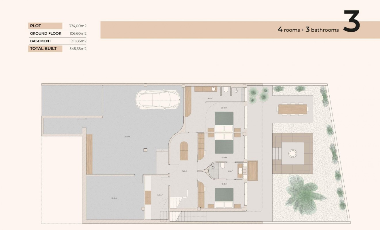 Nieuwbouw woningen - Villa - Algorfa - La finca golf
