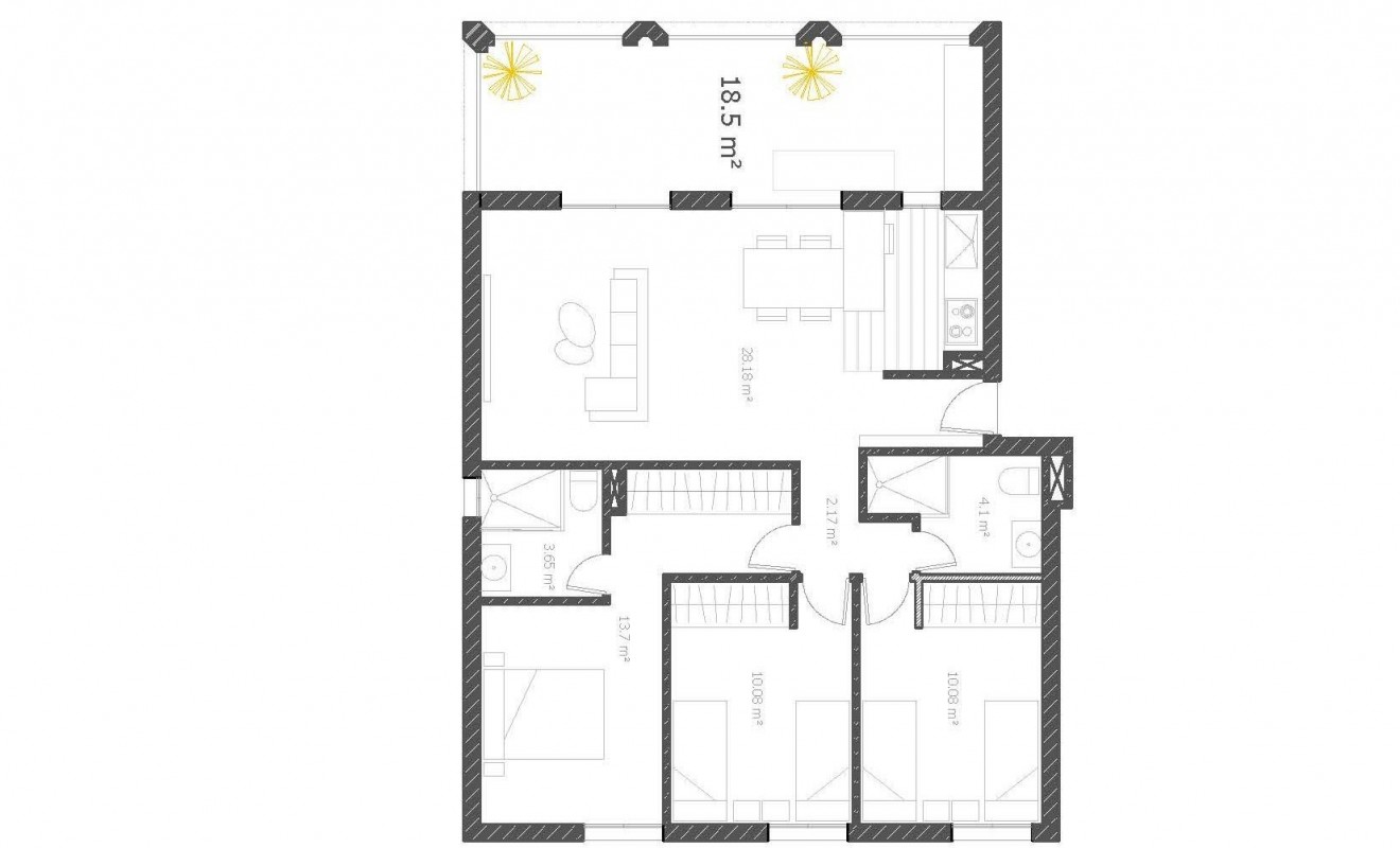 Nieuwbouw woningen - Appartement - Villajoyosa - Cala Mallaeta