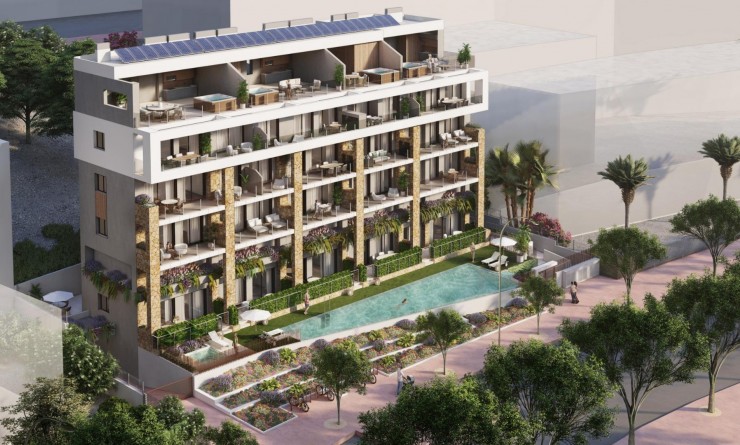 Nieuwbouw woningen - Appartement - Villajoyosa - Puntes del Moro