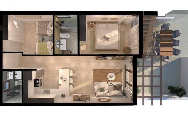 Nieuwbouw woningen - Appartement - Vera - Vera playa