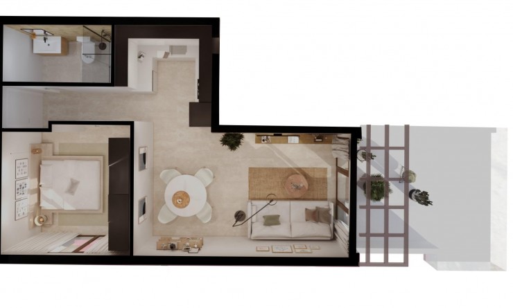 Nouvelle construction - Appartement - Vera - Vera playa