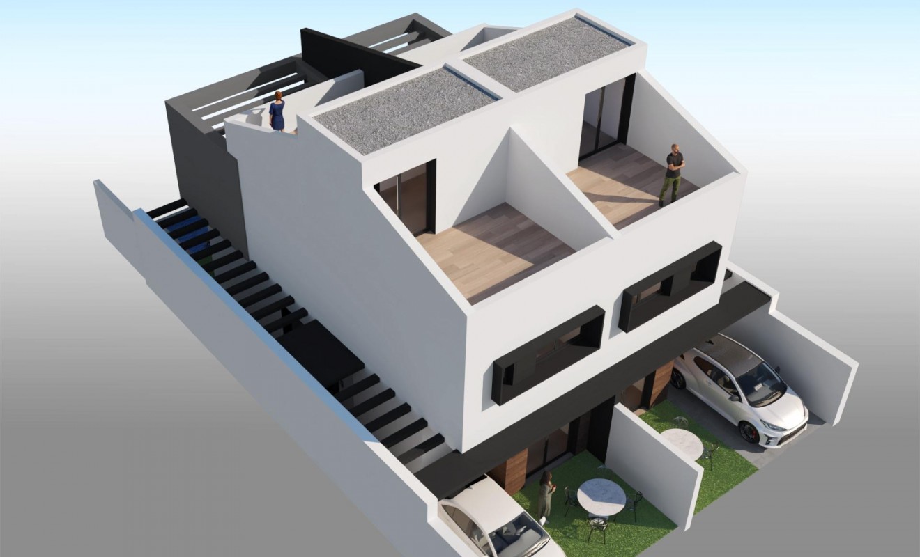 Nieuwbouw woningen - Villa - San Javier - Santiago de la Ribera
