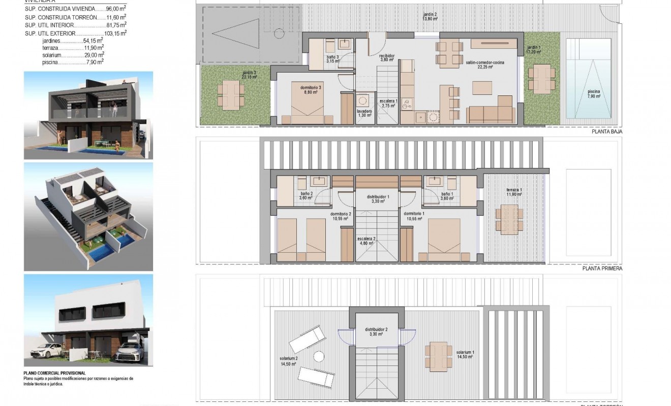 Nieuwbouw woningen - Villa - San Javier - Santiago de la Ribera