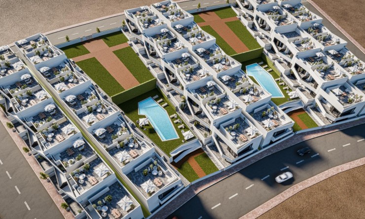 Nieuwbouw woningen - Bungalow - San Miguel de Salinas - Pueblo