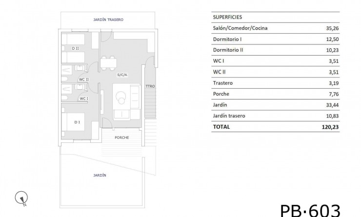 Nieuwbouw woningen - Bungalow - San Miguel de Salinas - Pueblo