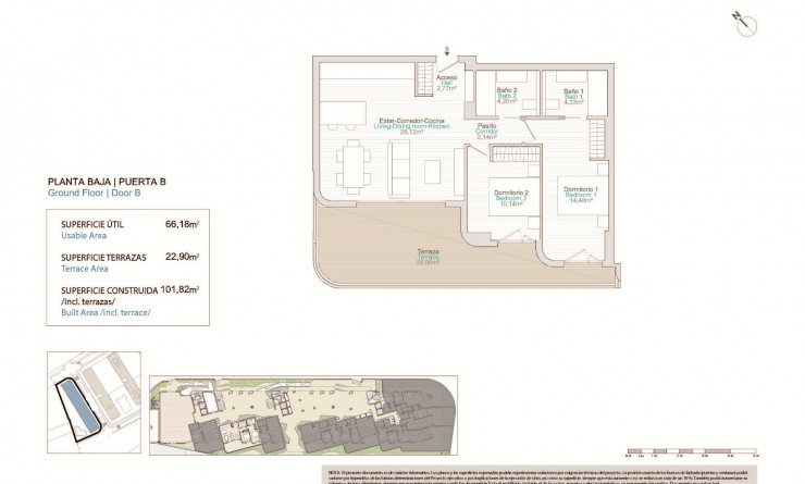 Nieuwbouw woningen - Ground floor apartment - Villajoyosa - La Tellerola