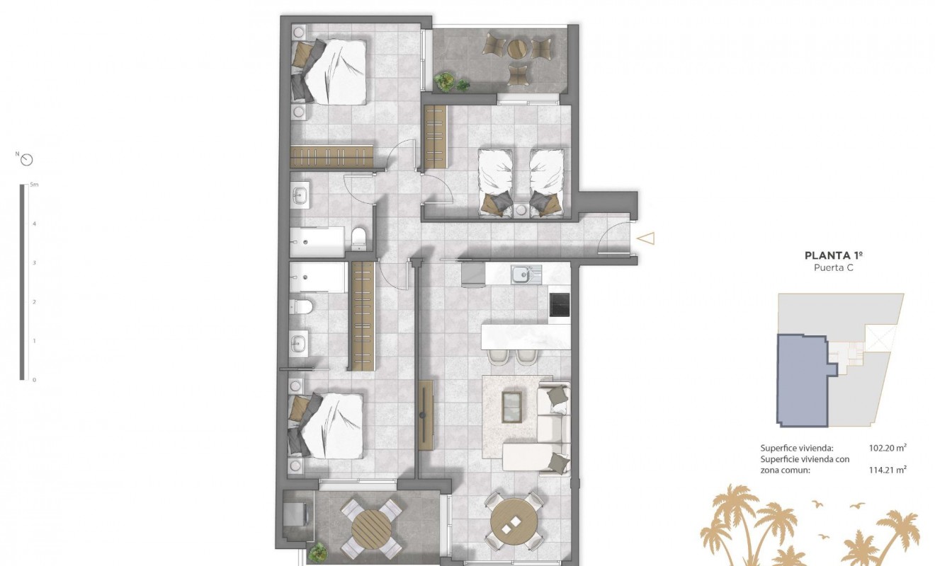 Nieuwbouw woningen - Appartement - Guardamar del Segura - Pueblo