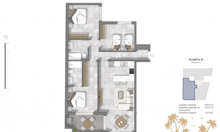 Nieuwbouw woningen - Penthouse - Guardamar del Segura - Pueblo