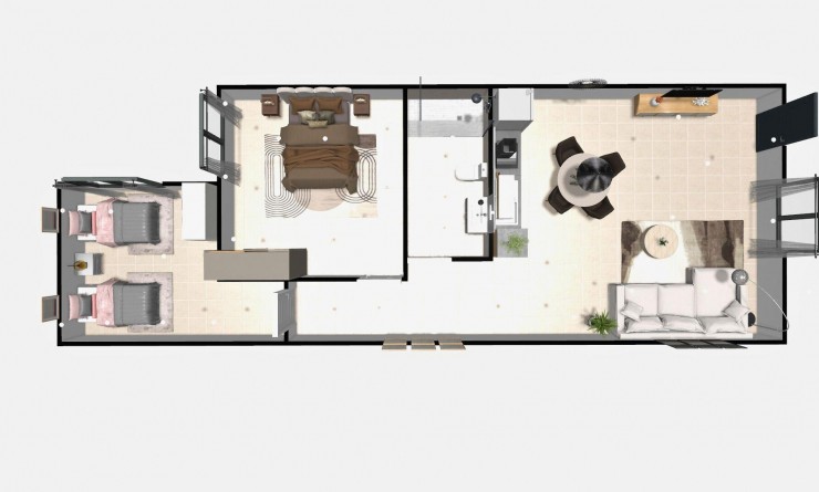 Nieuwbouw woningen - Bungalow - Hondón de las Nieves - La Canalosa