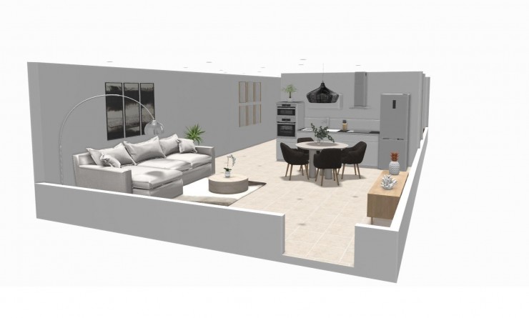Nieuwbouw woningen - Bungalow - Hondón de las Nieves - La Canalosa