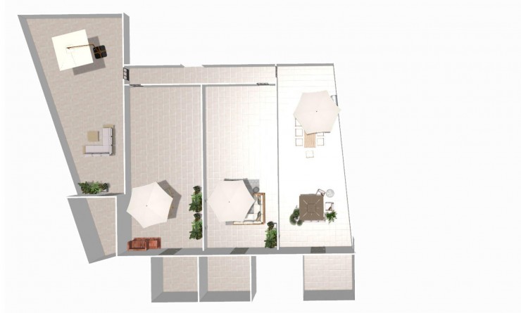 Nieuwbouw woningen - Bungalow - Hondón de las Nieves - La Canalosa