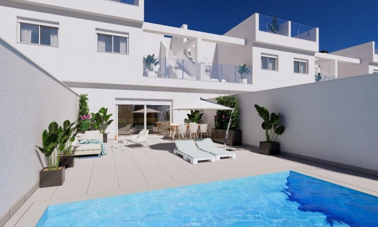 Nieuwbouw woningen - Town House - Los Alcázares - Serena Golf