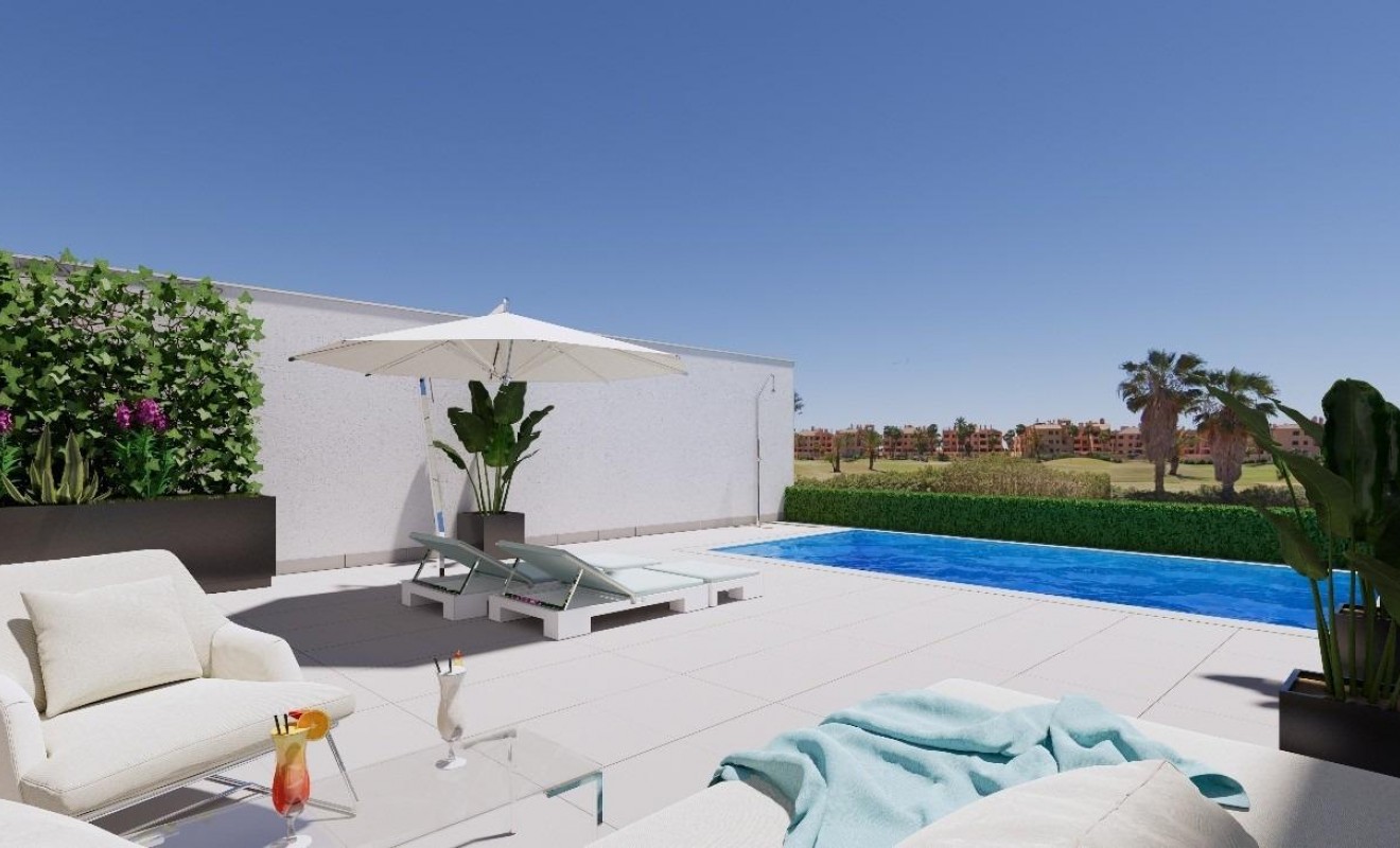 Nieuwbouw woningen - Town House - Los Alcázares - Serena Golf