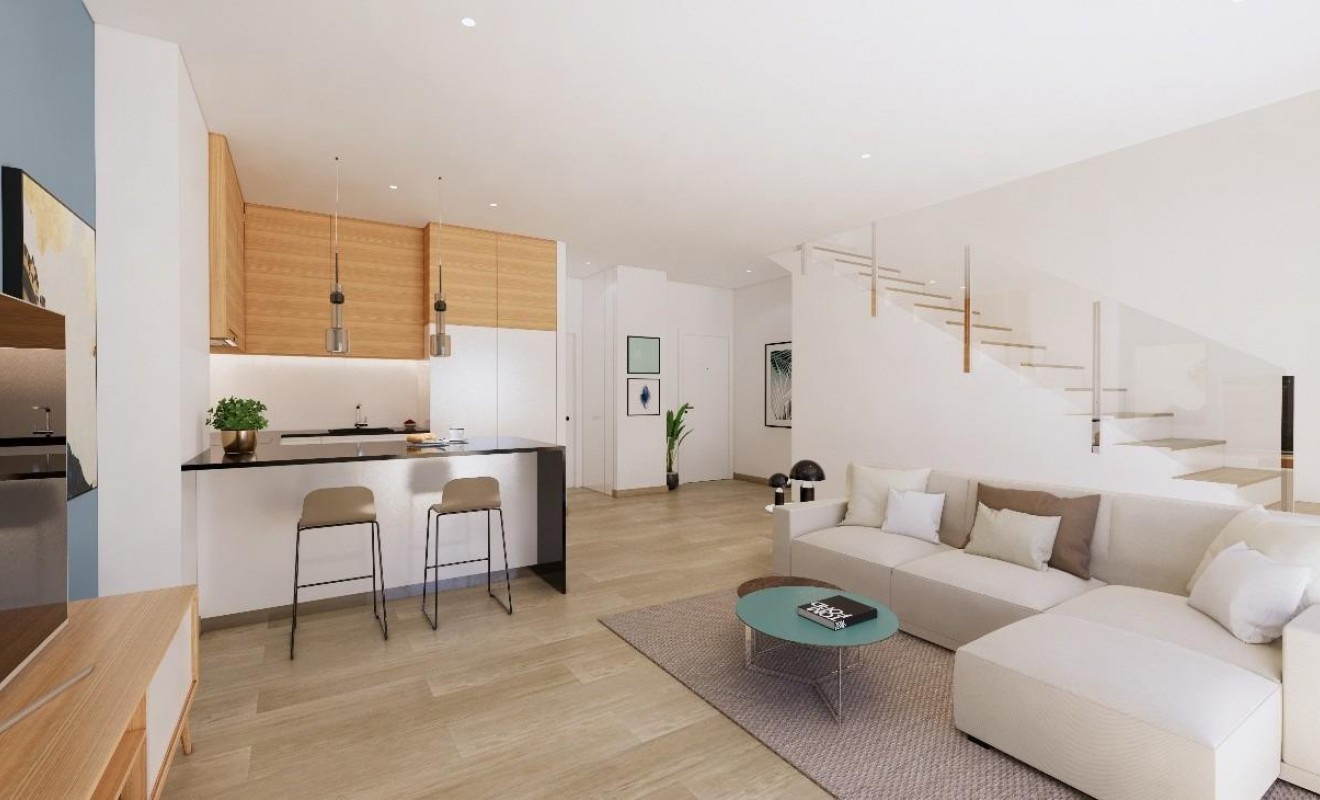 Nieuwbouw woningen - Town House - Los Alcázares - Serena Golf