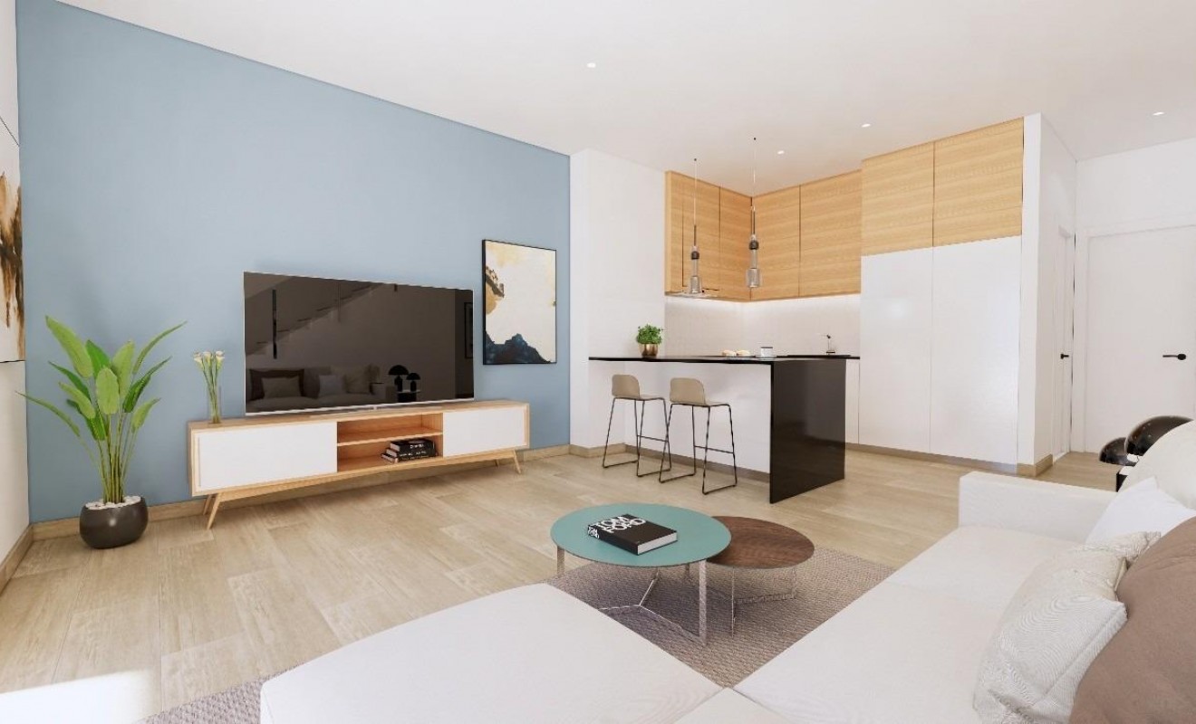 Nieuwbouw woningen - Town House - Los Alcázares - Serena Golf