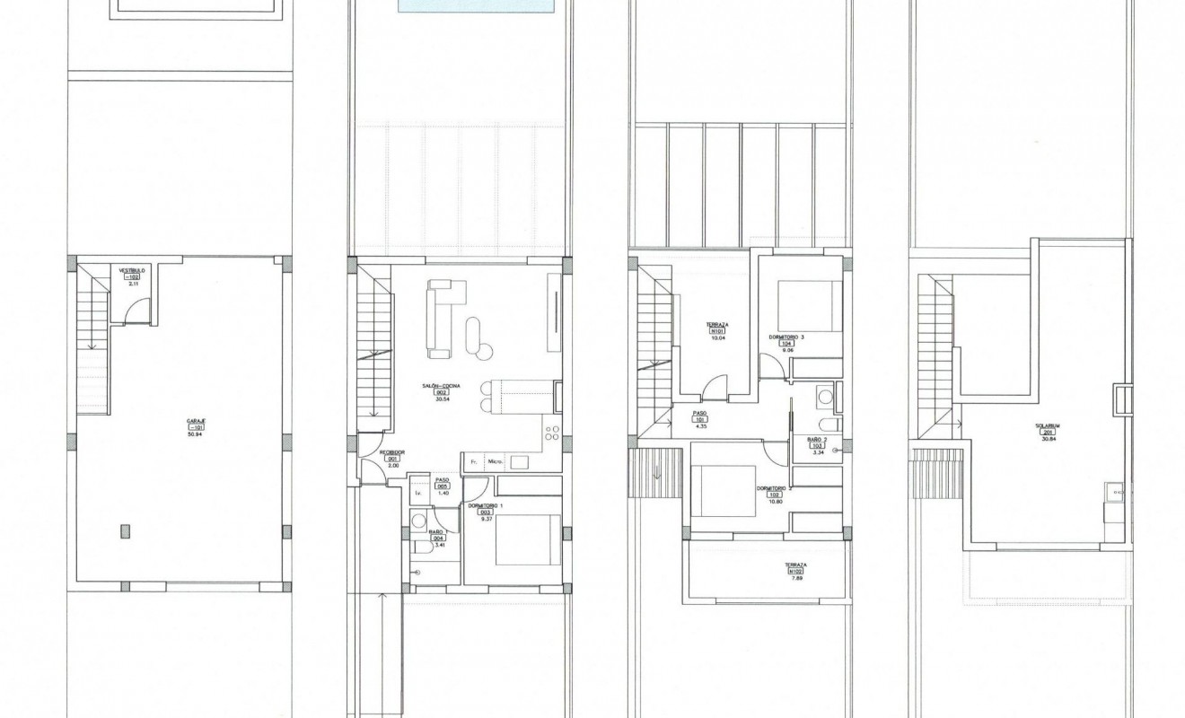 Nieuwbouw woningen - Town House - Los Alcázares - Serena Golf