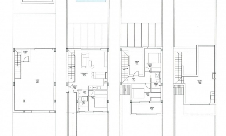 Nieuwbouw woningen - Town House - Los Alcázares - Serena Golf