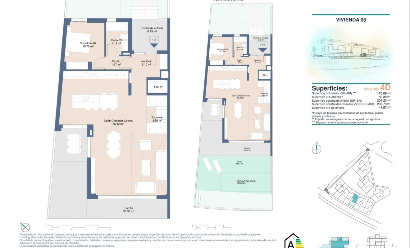 New Build - Town House - San Juan Alicante - Cabo De Las Huertas